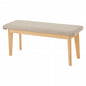 Table pliante MT-6866 Largeur 105 cm Profondeur 55 cm Hauteur 32 (7) cm Table centrale pliante Table en bois marron naturel Fer massif Table de café rétro Table en bois Moderne Scandinave Élégant Mignon Industriel
