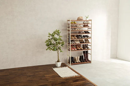 Folding leg table MT-6866 Width 105cm Depth 55cm Height 32(7)cm Folding center table Natural Brown Wooden table Solid Iron Retro Cafe table Wood table Modern Scandinavian Stylish Cute Industrial