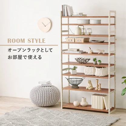 Folding leg table MT-6866 Width 105cm Depth 55cm Height 32(7)cm Folding center table Natural Brown Wooden table Solid Iron Retro Cafe table Wood table Modern Scandinavian Stylish Cute Industrial