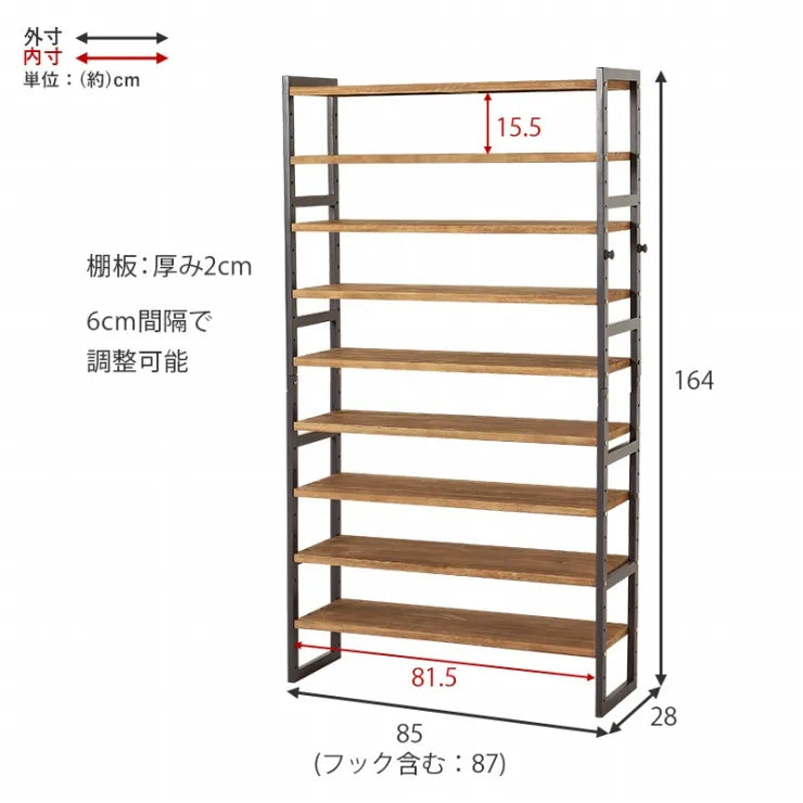 Folding leg table MT-6866 Width 105cm Depth 55cm Height 32(7)cm Folding center table Natural Brown Wooden table Solid Iron Retro Cafe table Wood table Modern Scandinavian Stylish Cute Industrial