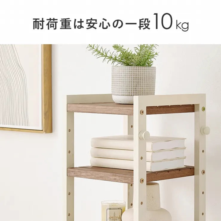 Folding leg table MT-6866 Width 105cm Depth 55cm Height 32(7)cm Folding center table Natural Brown Wooden table Solid Iron Retro Cafe table Wood table Modern Scandinavian Stylish Cute Industrial