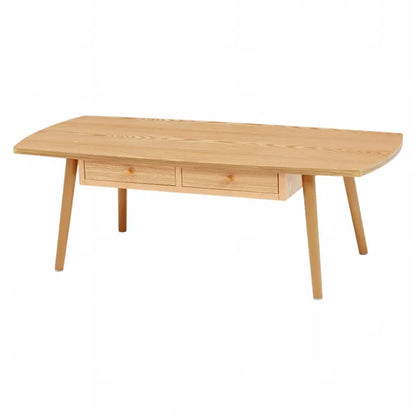 Folding leg table MT-6866 Width 105cm Depth 55cm Height 32(7)cm Folding center table Natural Brown Wooden table Solid Iron Retro Cafe table Wood table Modern Scandinavian Stylish Cute Industrial