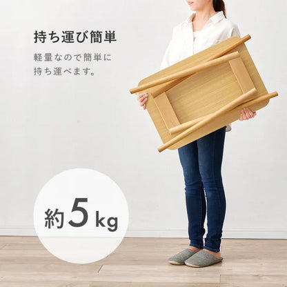 折れ脚テーブル MT-6484 幅68cm 奥行き40cm 高さ60cm