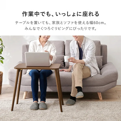折れ脚テーブル MT-6484 幅68cm 奥行き40cm 高さ60cm