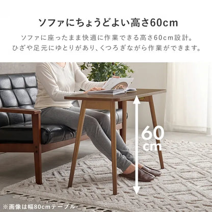 折れ脚テーブル MT-6486 幅100cm 奥行き50cm 高さ60cm