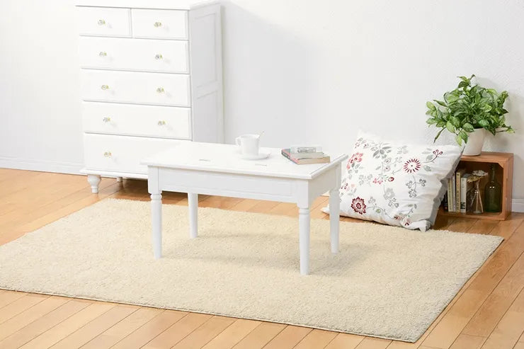 コスメテーブル MT-6558WH 幅70cm 奥行き40cm 高さ40cm