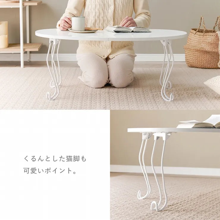 テーブル MT-6639 幅79cm 奥行き55cm 高さ33cm
