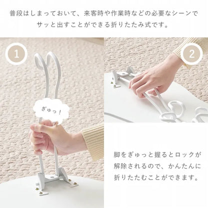 テーブル MT-6639 幅79cm 奥行き55cm 高さ33cm