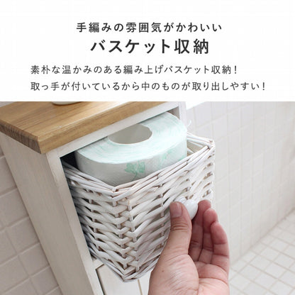 トイレラック MTR-6437 幅19cm 奥行16cm 高さ62cm
