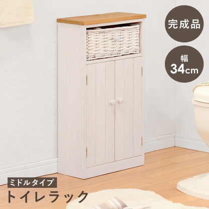 トイレラック MTR-6438 幅34cm 奥行16cm 高さ62cm