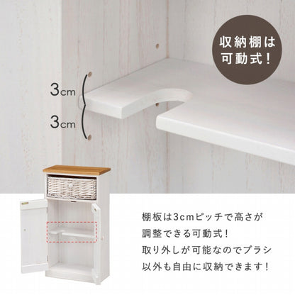 トイレラック MTR-6438 幅34cm 奥行16cm 高さ62cm