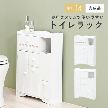 トイレラック MTR-6510 MTR-6550 幅45cm 奥行き14cm 高さ63cm