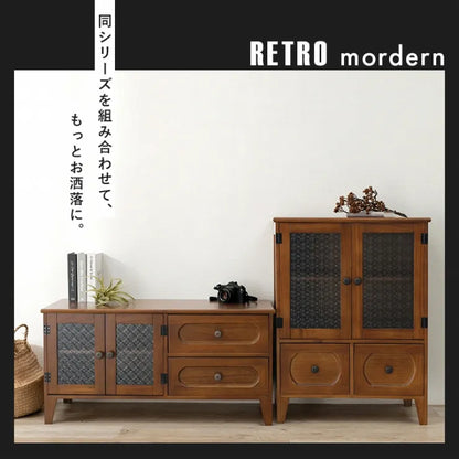 テレビ台 MTV-5188BR 幅90cm 奥行き40cm 高さ45cm