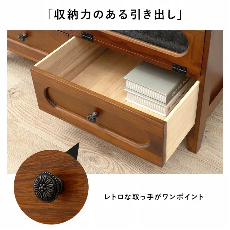 テレビ台 MTV-5189BR 幅90cm 奥行き40cm 高さ45cm