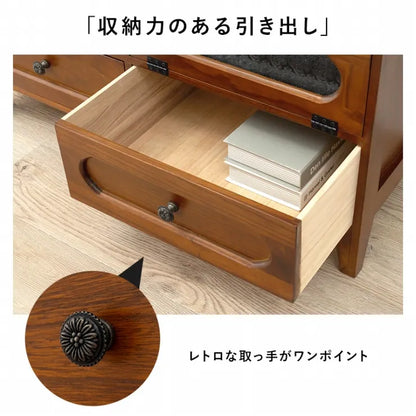 テレビ台 MTV-5189BR 幅90cm 奥行き40cm 高さ45cm