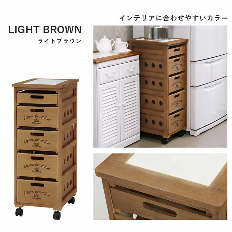 ストッカー MUD-6605 幅30cm 奥行40cm 高さ79cm