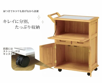 キッチンワゴン MW-3709 幅59cm 奥行き30cm 高さ73cm