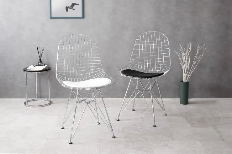 ワイヤーチェア PCK-019N イームズ 幅47.5cm 奥行き52cm 高さ85.5cm 座面高さ46cm