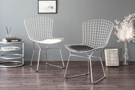 ワイヤーチェア PCK-022N ハリー・ベルトイア 幅53.5cm 奥行き58.5cm 高さ81cm 座面高さ42cm