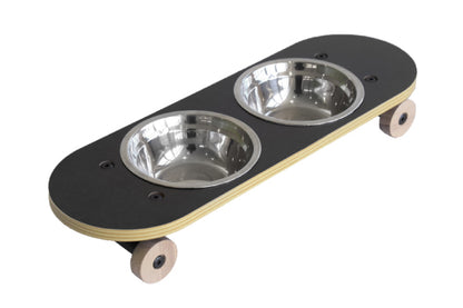 フードボウル ペットフード PETTO SK8PLATE スケートプレート 幅45cm 奥行き15cm 高さ7cm