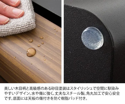 ペーパースタンド TEER ティール PS-1800M 幅16cm 奥行き11cm 高さ23cm
