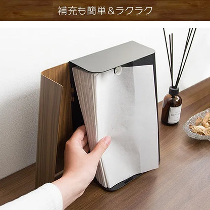 ペーパースタンド TEER ティール PS-1800M 幅16cm 奥行き11cm 高さ23cm