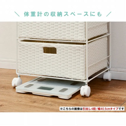 ランドリーラック RAN-2417 幅70.5cm 奥行30.5cm 高さ79cm