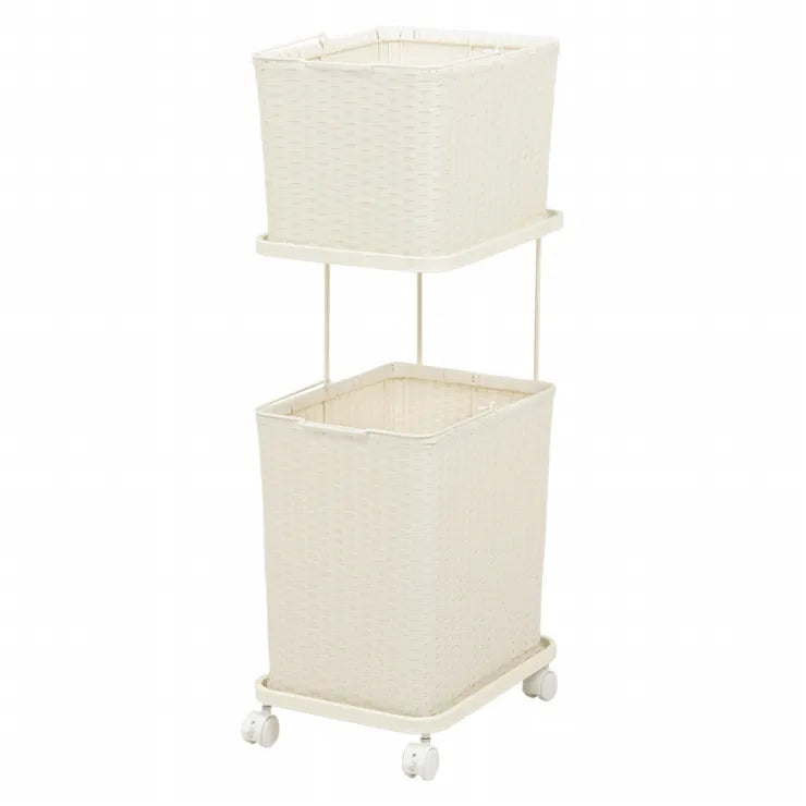 ランドリーラック RAN-2427 幅30cm 奥行き40cm 高さ97cm