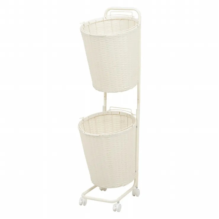 ランドリーラック RAN-2431 幅36.5cm 奥行37cm 高さ109cm