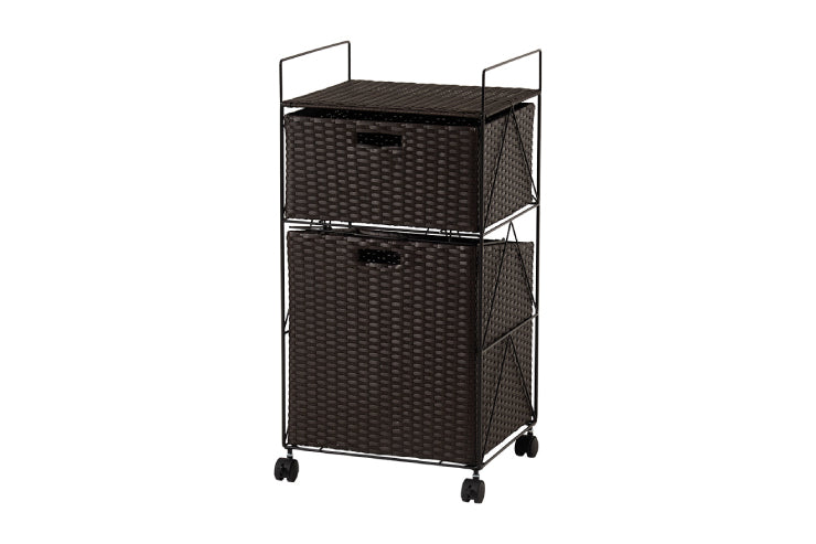 ランドリーラック RAN-2457 幅40cm 奥行き35cm 高さ80cm