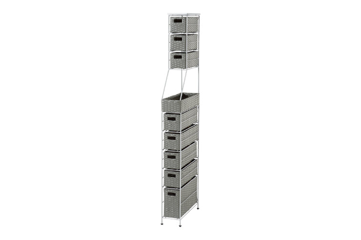 ランドリーチェスト RAN-2459 幅15cm 奥行き45cm 高さ154cm