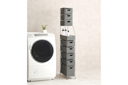 ランドリーチェスト RAN-2460 幅20cm 奥行き45cm 高さ154cm