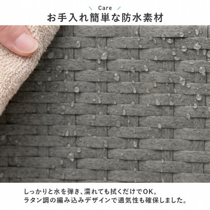 ランドリーチェスト RAN-2460 幅20cm 奥行き45cm 高さ154cm