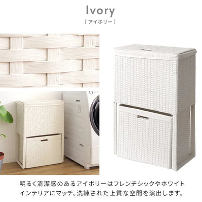 ランドリーボックス Diario ディアリオ RB-500 幅50cm 奥行き25cm 高さ80cm