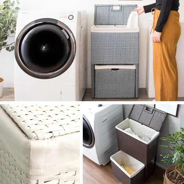 ランドリーボックス Diario ディアリオ RB-500 幅50cm 奥行き25cm 高さ80cm