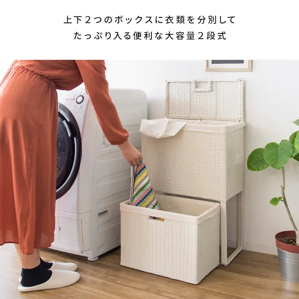 ランドリーボックス Diario ディアリオ RB-500 幅50cm 奥行き25cm 高さ80cm