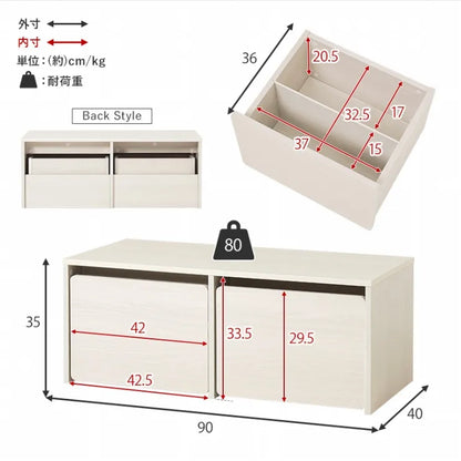 ベンチ RBC-1136 幅90cm 奥行40cm 高さ35cm 座面高さ35cm