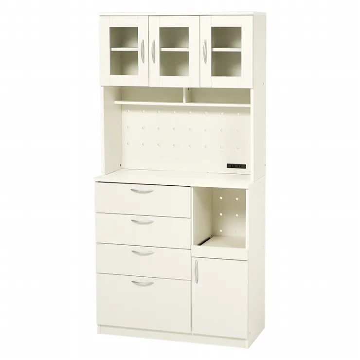 キッチンキャビネット RCC-1422 幅89cm 奥行き42.5cm 高さ182cm