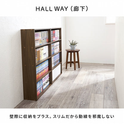 コミックラック 2点セット RCC-1508 幅60cm 奥行き17cm 高さ89cm