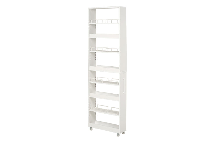 隙間収納ワゴン RCC-1536 幅16cm 奥行き55cm 高さ181cm