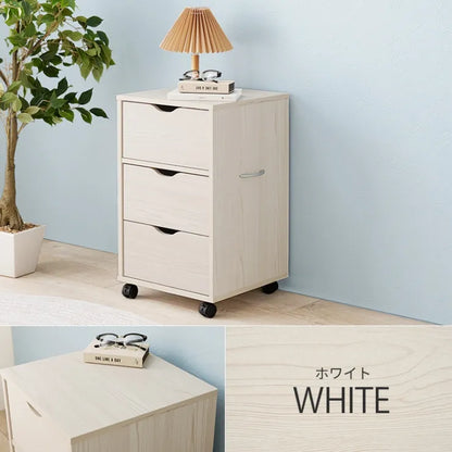 キャスター付きチェスト RCC-1551 幅40cm 奥行40cm 高さ67cm