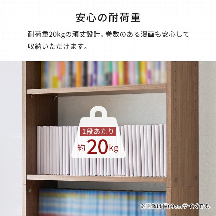 突っ張り壁面収納ラック RCC-1558 幅45cm 奥行き22cm 高さ189～260cm