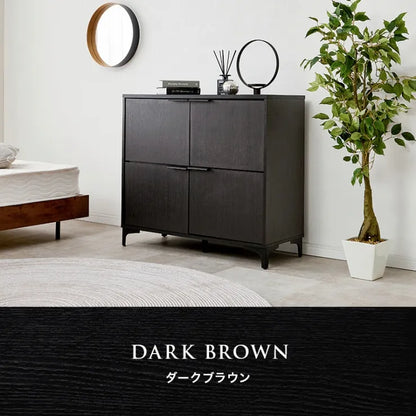 キャビネット RCC-1578 幅90cm 奥行き40cm 高さ82cm