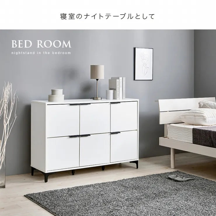 キャビネット RCC-1579 幅120cm 奥行き40cm 高さ82cm