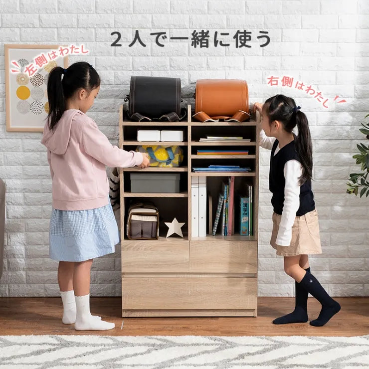 ランドセルラック RCC-1624 3色 幅68.5cm