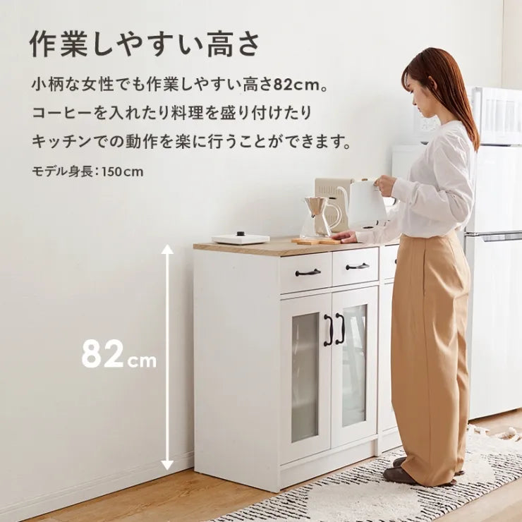キャビネット RCC-1636 幅58cm 奥行き40cm 高さ82cm