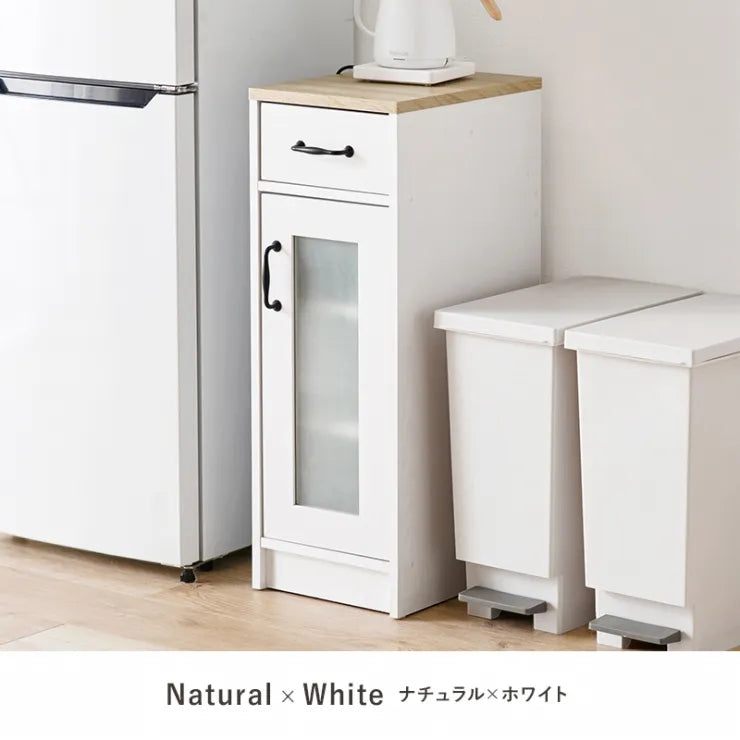 キャビネット RCC-1637 幅30cm 奥行き40cm 高さ82cm