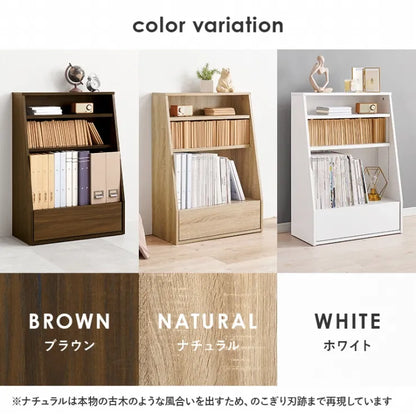 ブックラック RCC-1906 幅60cm 奥行30cm 高さ85cm