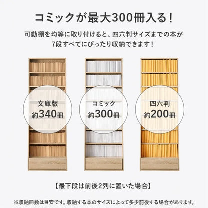 ブックラック RCC-1906S 幅60cm 奥行30cm