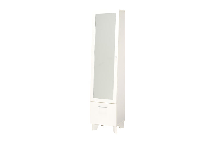 ミラー付き収納庫 RD-1831 幅38cm 奥行き31cm 高さ160cm